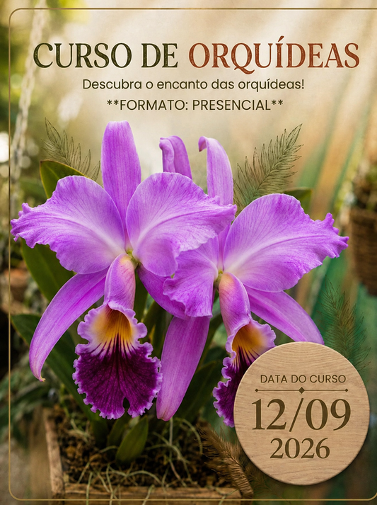 CURSO DE ORQUÍDEAS - 12/09/2026