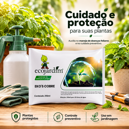 Kit Com Cinco Produtos de Cada (Linha Jardinagem) - 250ml