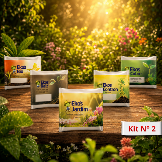 Kit Com Dois Produtos de Cada (Linha Jardinagem) - 250ml