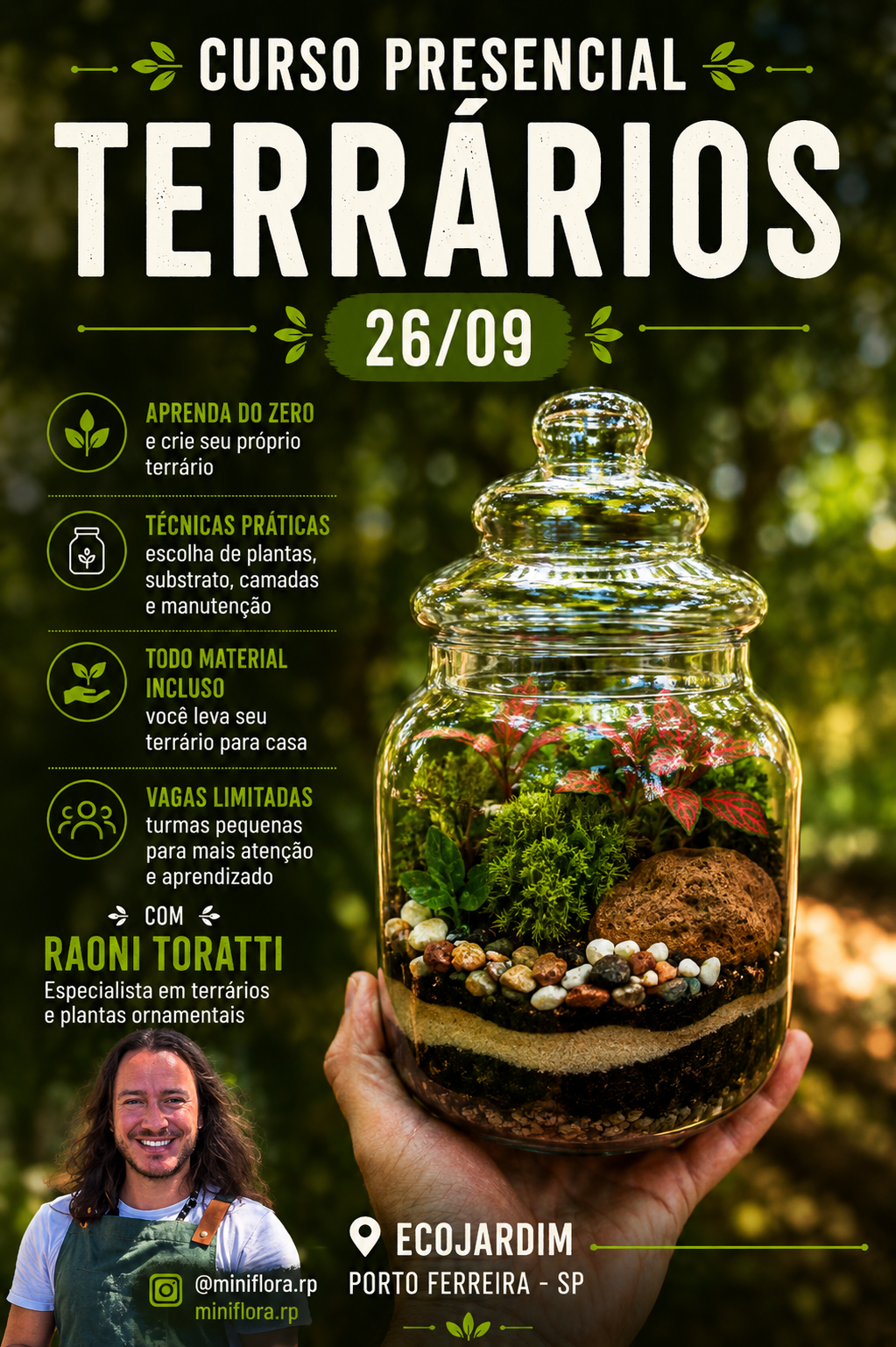 CURSO DE TERRÁRIO - 26/09/2026