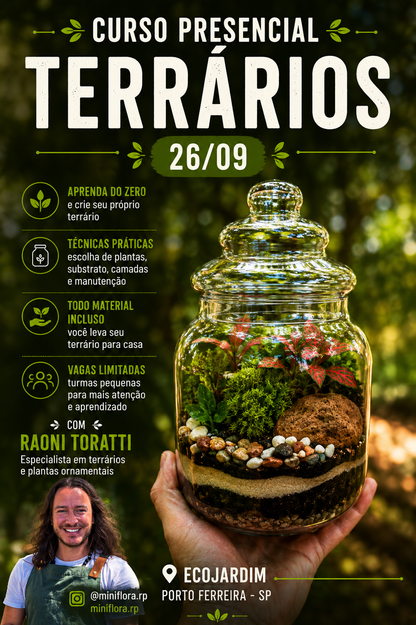 CURSO DE TERRÁRIO - 26/09/2026