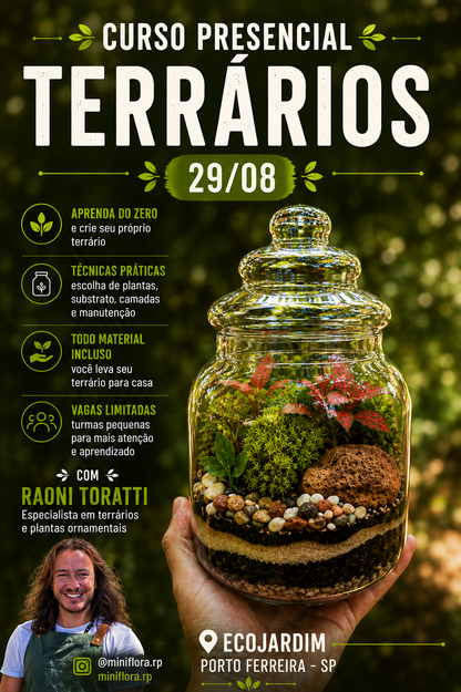 CURSO DE TERRÁRIO - 29/08/2026
