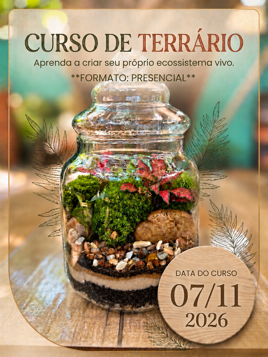 CURSO DE TERRÁRIO - 07/11/2026