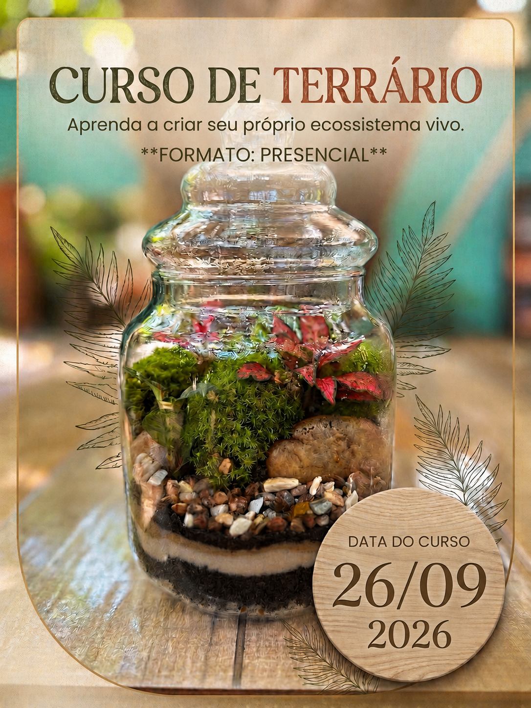 CURSO DE TERRÁRIO - 26/09/2026